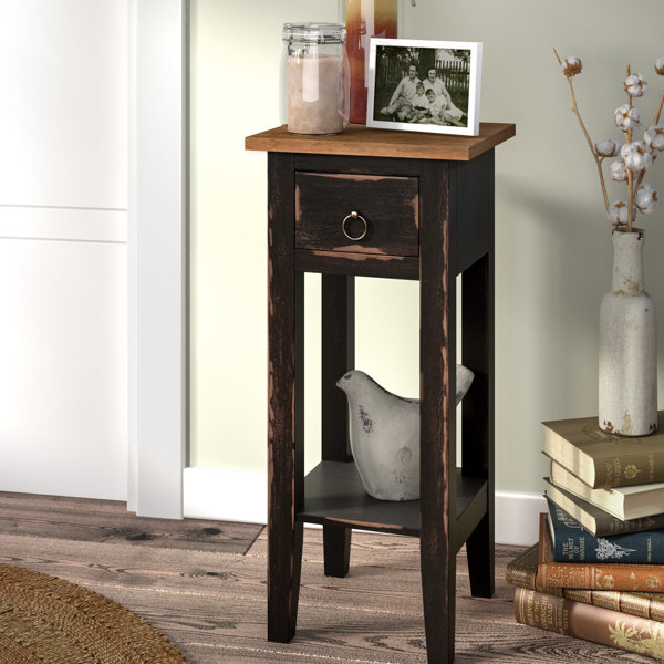 tall narrow side table wayfair